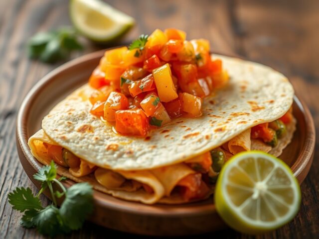 Tortilla’s met heerlijk salsa