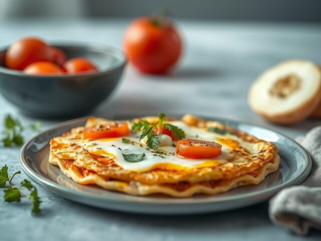 Tortilla de salmón (Spaanse zalmtortilla) — AI-gegenereerde illustratie