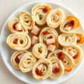 Tortilla met surimichunks