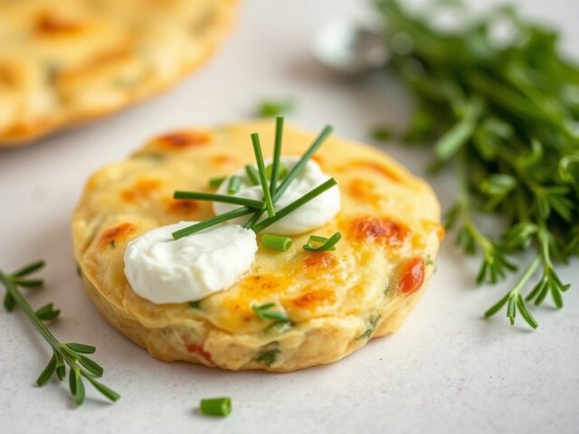 Tortilla met surimichunks — AI-gegenereerde illustratie