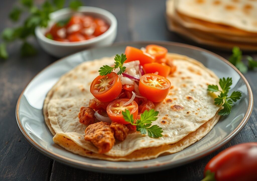 Tortillas — AI-gegenereerde illustratie