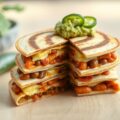 Tortillataart met guacamole