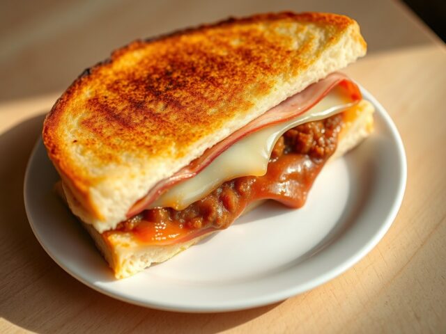 Tosti bolognese