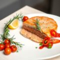 Tournedo van gemarineerde zalm met rozemarijn