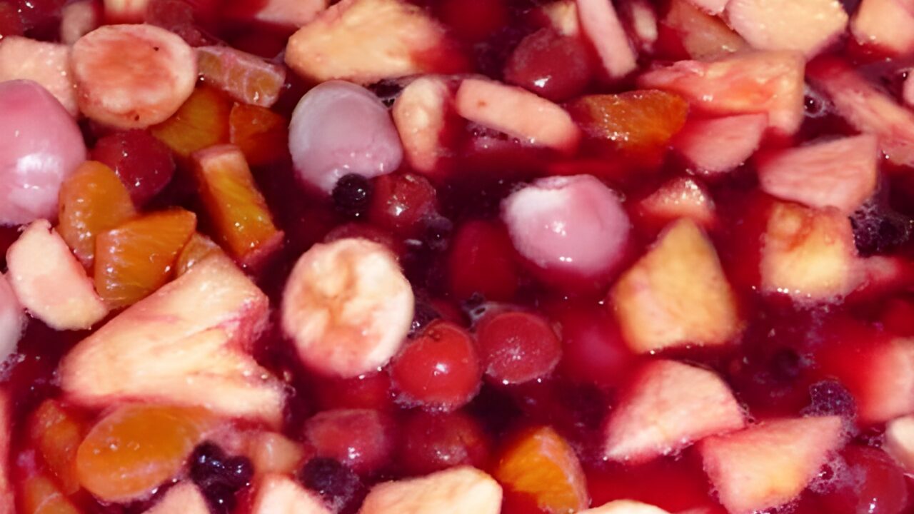 Traditionele vruchtenbowl (familierecept)