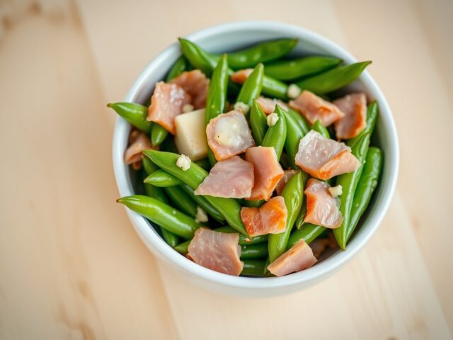Tuinbonen met ham