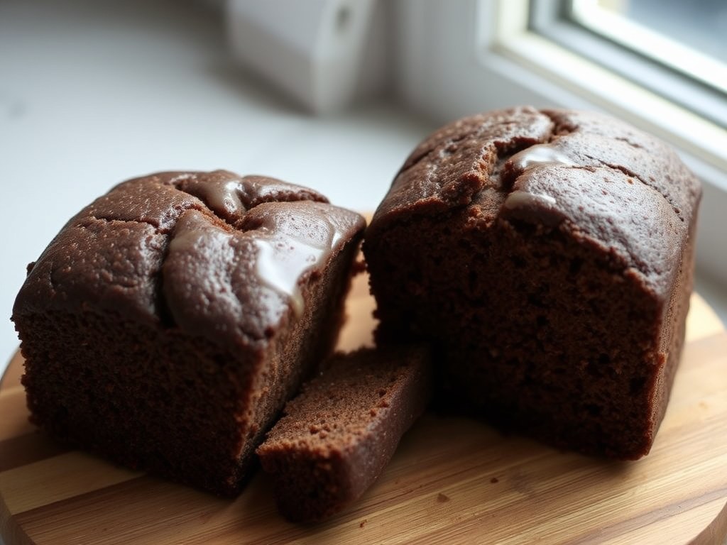 Twee Glutenvrije ontbijt of peperkoeken, AI-gegenereerde illustratie