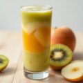 Tweekleurige kiwidrank