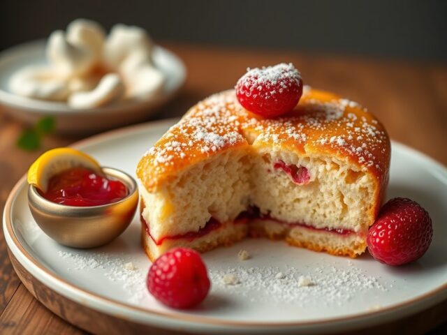 Typsy cake — AI-gegenereerde illustratie