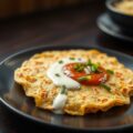 Uienpannenkoek met kokossaus