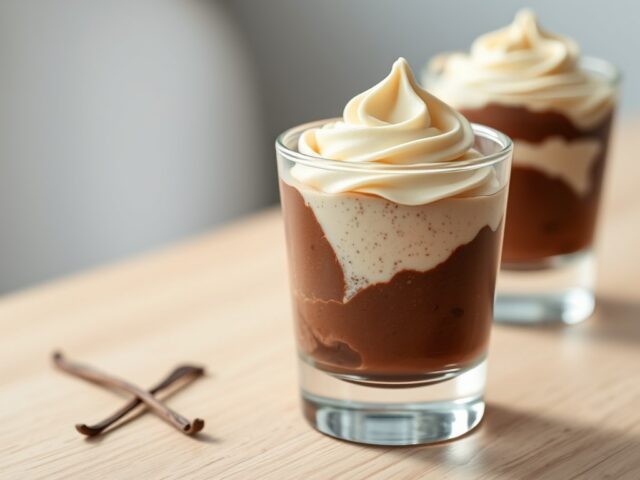 Vanille chocolademousse
