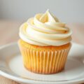 Vanillecupcake – vanilleglazuur