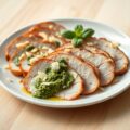 Varkensfilet met Boursin en Pesto