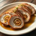 Varkensfilet met venkelvulling