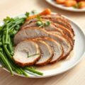 Varkensfiletgebraad met waterkers