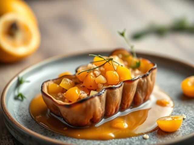 Varkenshaas met abrikozen-amandelcompote