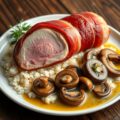 Varkenshaas met parmaham