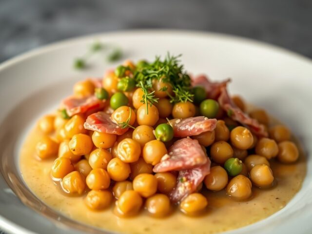 Varkenshaasje met parmaham