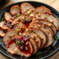 Varkenshaasje met zoetzure saus