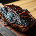 Varkenskarbonade met Zwarte BBQ Saus