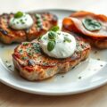 Varkenslapjes met ricotta
