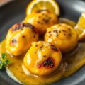 Varkensmedaillons met sinaasappelsaus