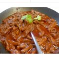 Varkensvlees in een Babi Pangang-marinade