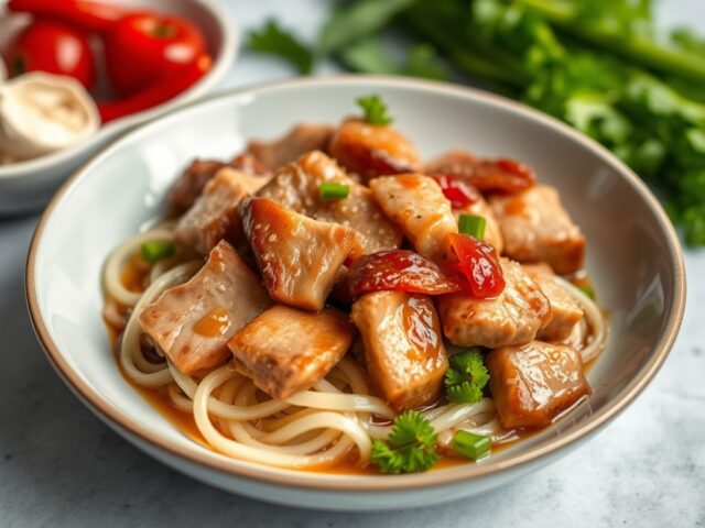 Varkensvlees à la Cantonese (Cha Siuw)
