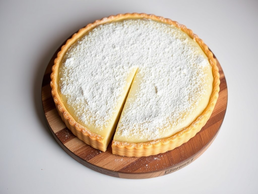Vastenvlaai, AI-gegenereerde illustratie