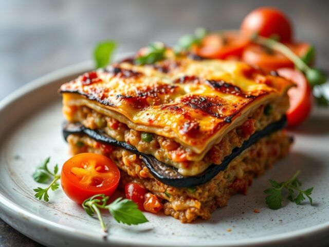 Vegetarische lasagne