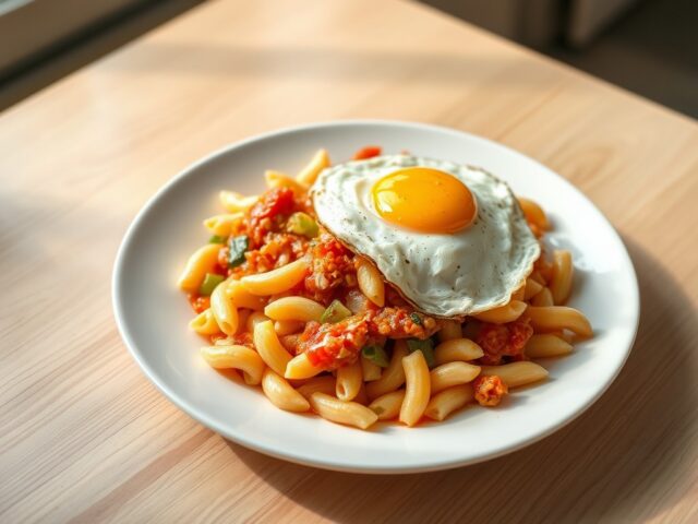 Vegetarische macaroni