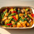 Vegetarische ovenschotel