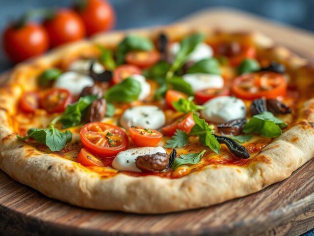 Veggie pizza
