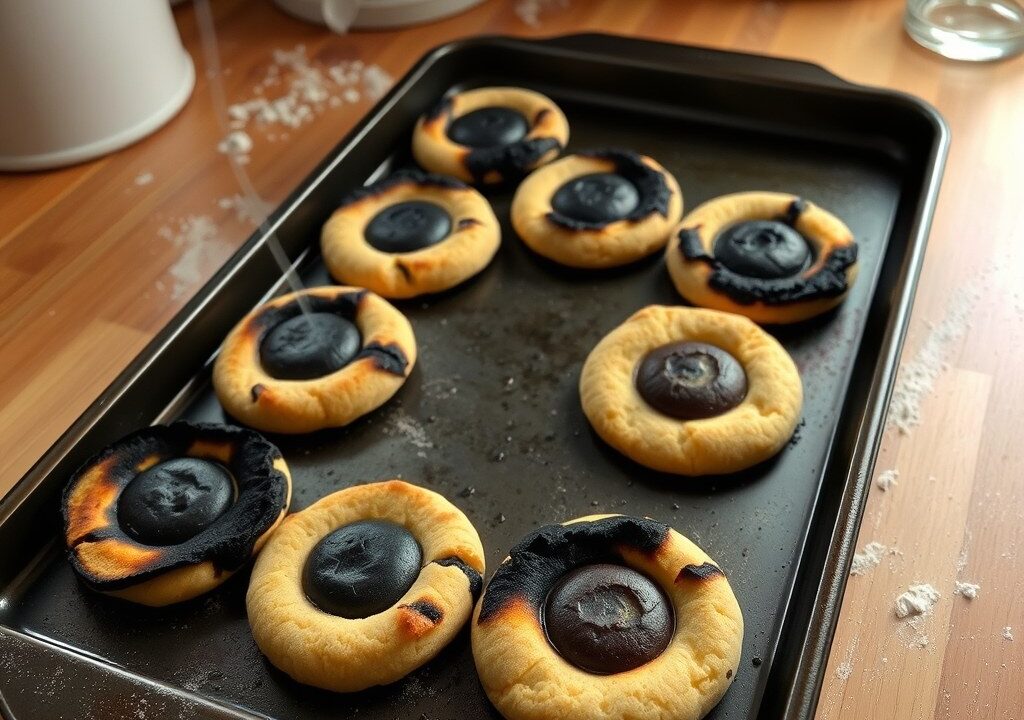Verbrande koekjes