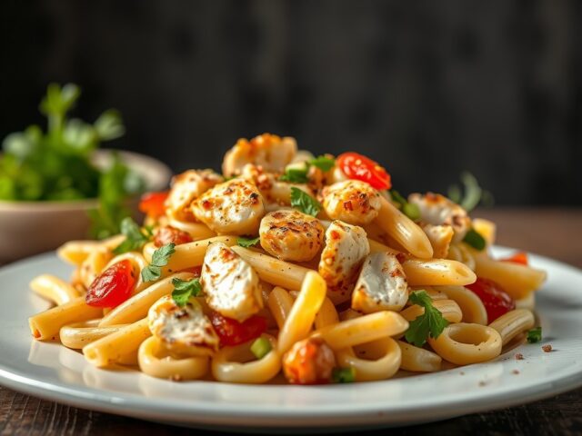Verfrissende Creoolse pastasalade