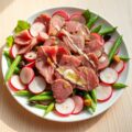 Verfrissende rosbiefsalade