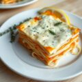 Verse lasagne met kabeljauw en gember