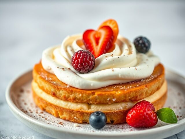 Versier je ontbijtkoek — AI-gegenereerde illustratie
