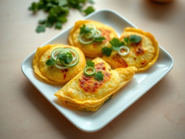 Vietnamese groenteomeletjes