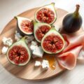 Vijgen met blauwe kaas en parmaham