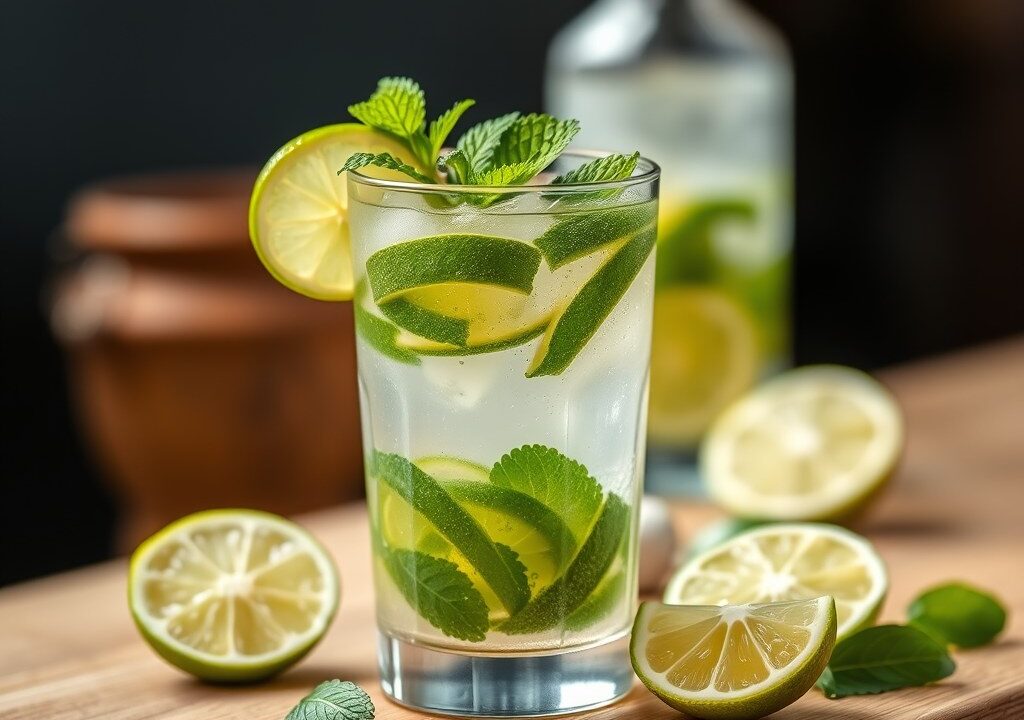Virgin Mojito — AI-gegenereerde illustratie