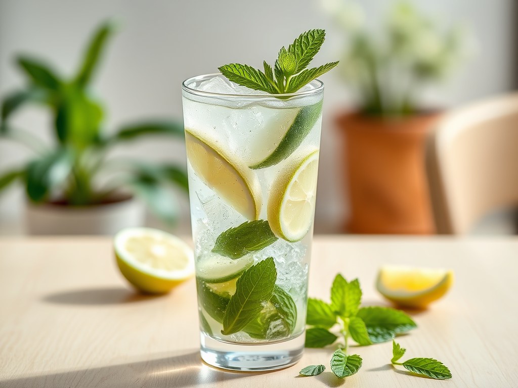Virgin Mojito, AI-gegenereerde illustratie