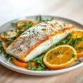 Vis met Salade Citronné