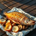 Visbarbecue