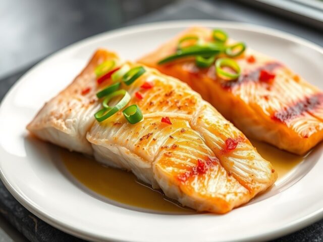 Viscombi schol en zalm