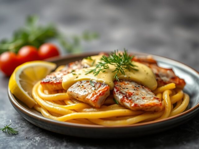 Visduo met Hollandaise Saus Speciaal