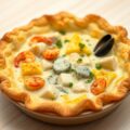 Vispie met tortillakorstje