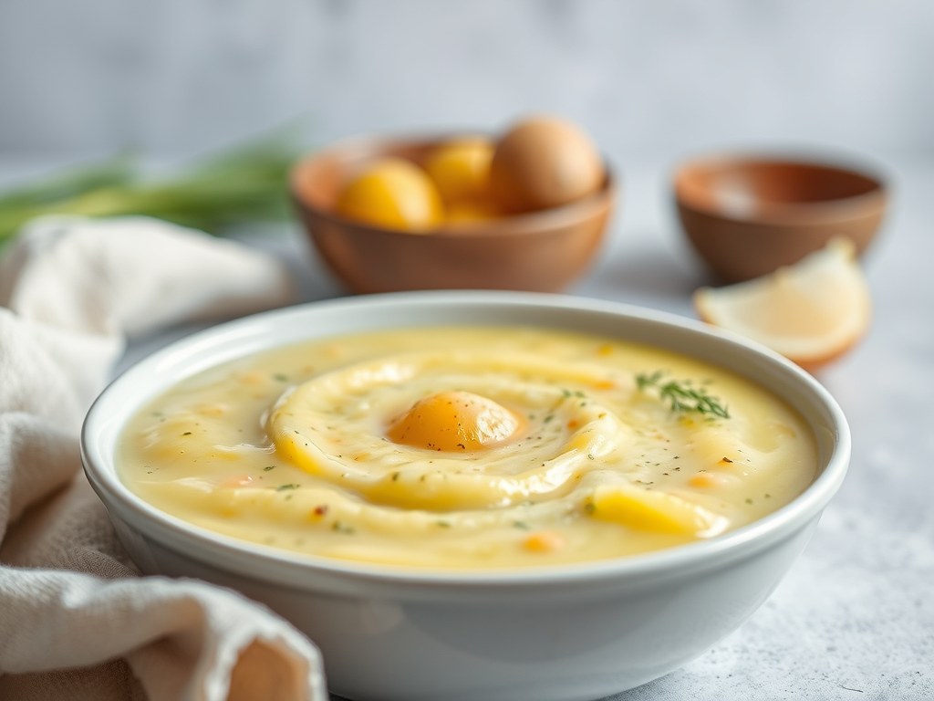 Visvelouté, AI-gegenereerde illustratie