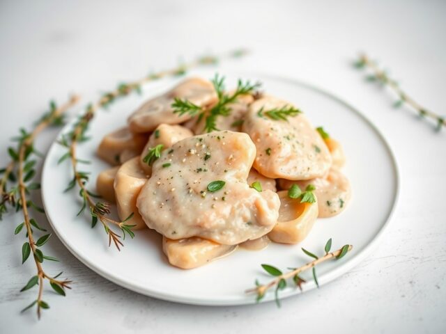 Vitello Tonnato Variatie (Iets ambitieuzer) — AI-gegenereerde illustratie