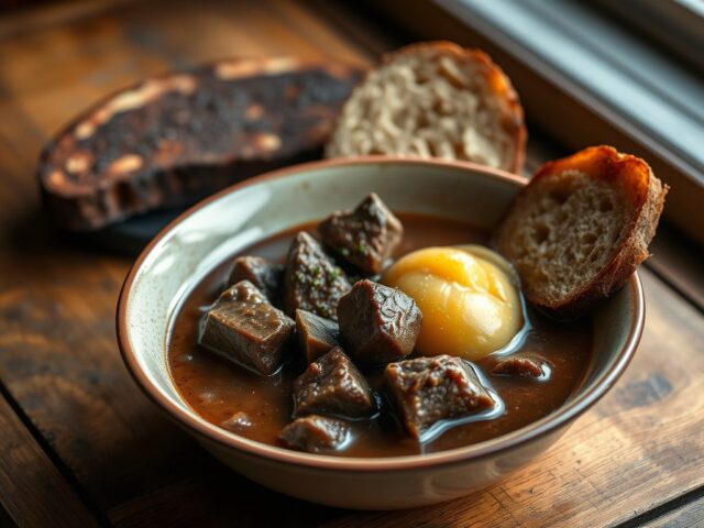 Vlaamse stoof karbonade met appelcompote
